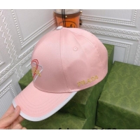 New Style Prada Baseball Hat PA0132 Pink 2022