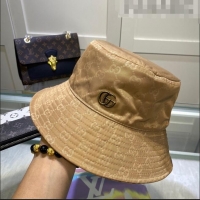 Spot Bulk Gucci GG Canvas Reversible Bucket Hat GH21502 Beige 2022