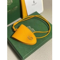 Modern Classic Goyard Croc Universel Magnetic Bag/Fastening Bag Charm GY1407 Yellow