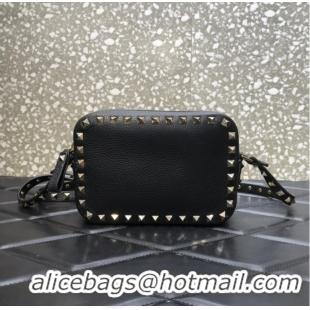 Good Product VALENTINO GARAVANI Calf leather bag 7719 black
