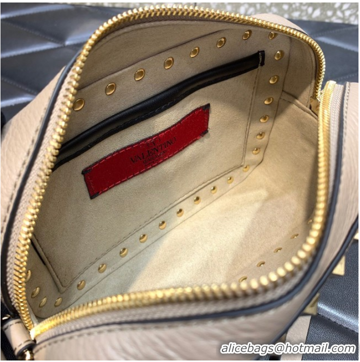 Popular Style VALENTINO GARAVANI Calf leather bag 7719 apricot