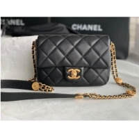 Top Quality Chanel SMALL FLAP BAG AS3369 black