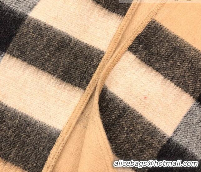 Well Crafted Burberry Cashmere Cape/Shawl 110255 Beige 2021