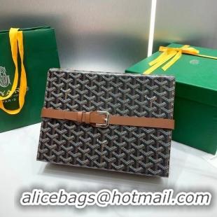 Affordable Price Goyard 8 Watch Case 0823 Black And Tan