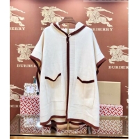 Well Crafted Burberry Cashmere Cape/Shawl 110246 White 2021