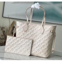 Well Crafted Louis Vuitton NEVERFULL MM M46231 Pale Beige