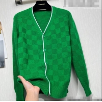Top Quality Bottega Veneta Knit Cardigan Shirt BVC7615 Green 2022
