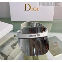 Affordable Price Dior DiorClub V1U Visor Hat DH2453 Grey/White 2022