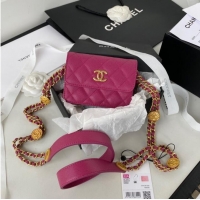 Trendy Design CHANEL CLUTCH WITH CHAIN AP2857 Plum
