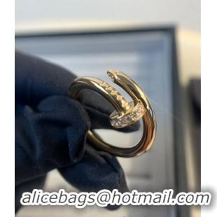 AAAAA Discount Cartier JUSTE UN CLOU Ring with Crystal C0072 Rosy Gold 2022