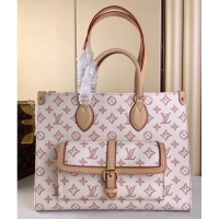 Good Product Louis Vuitton ONTHEGO MM M46154 White