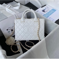 Super Quality Chanel VANITY CASE AS3345 WHITE