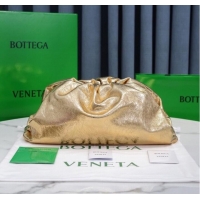 Famous Brand Bottega Veneta Leather clutch 576227 Gold