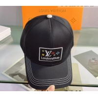 Good Product Louis Vuitton Canvas Baseball Hat 040202 Black 2022