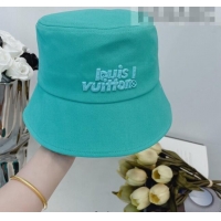Buy Discount Louis Vuitton Canvas Bucket Hat 0430101 Green 2022