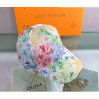 Cheapest Louis Vuitton Watercolor Baseball Hat 053178 Green 2022