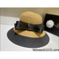 Good Product Louis Vuitton Straw Hat with Bow LV0257 Khaki 2022