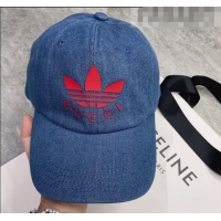 Modern Classic adidas x Gucci Baseball Hat 083162 Blue/Red 2022