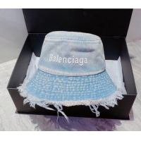 Unique Grade Balenciaga Denim Hat CH81708 Blue 2022