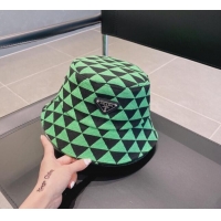 Famous Brand Prada Bucket Hat 091548 Green 2022