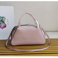Trendy Design Prada leather tote bag 1BD665 pink