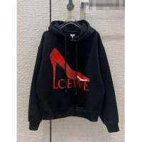 Famous Brand Loewe Sweatershirt L92203 Black 2022