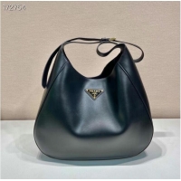 Inexpensive Prada Saffiano leather shoulder bag 5589 black