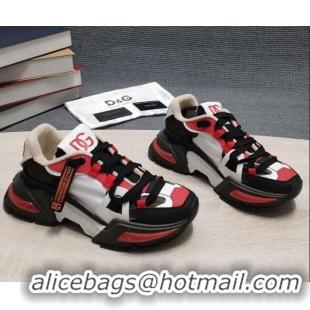 Unique Style Dolce & Gabbana DG Airmaster Sneakers Black/Red 082570