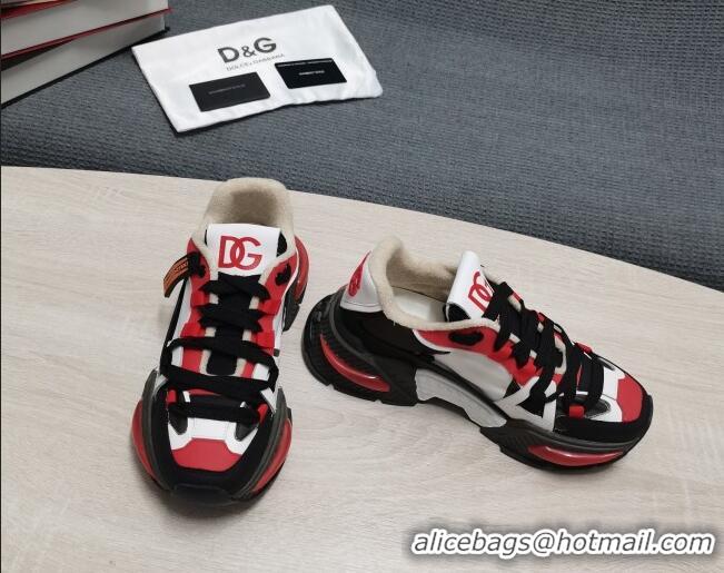 Unique Style Dolce & Gabbana DG Airmaster Sneakers Black/Red 082570