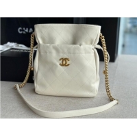 Promotional Chanel SMALL SHOPPING BAG AS2985 Cream