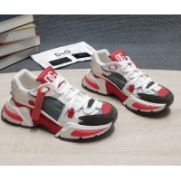 Purchase Dolce & Gabbana DG Airmaster Sneakers White/Red 082566