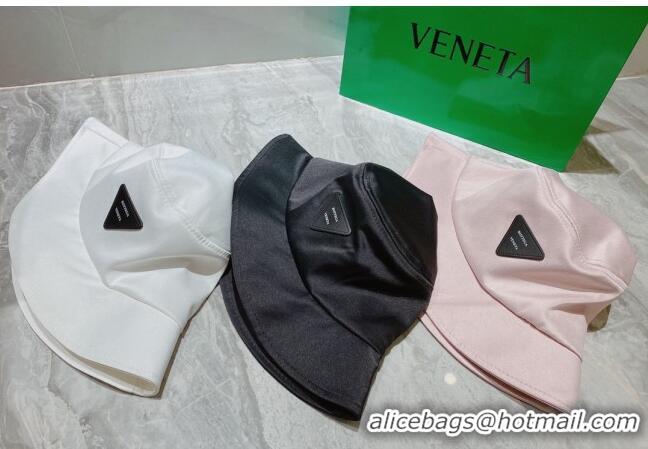 Buy Fashionable Bottega Veneta Silk Bucket Hat 0310106 Pink 2022