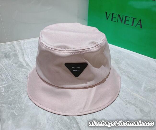 Buy Fashionable Bottega Veneta Silk Bucket Hat 0310106 Pink 2022