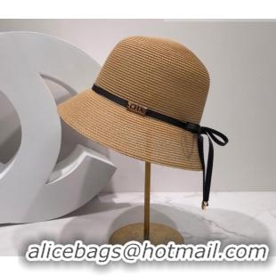 Buy Inexpensive Chanel Straw Bucket Hat Khaki 031130 2022