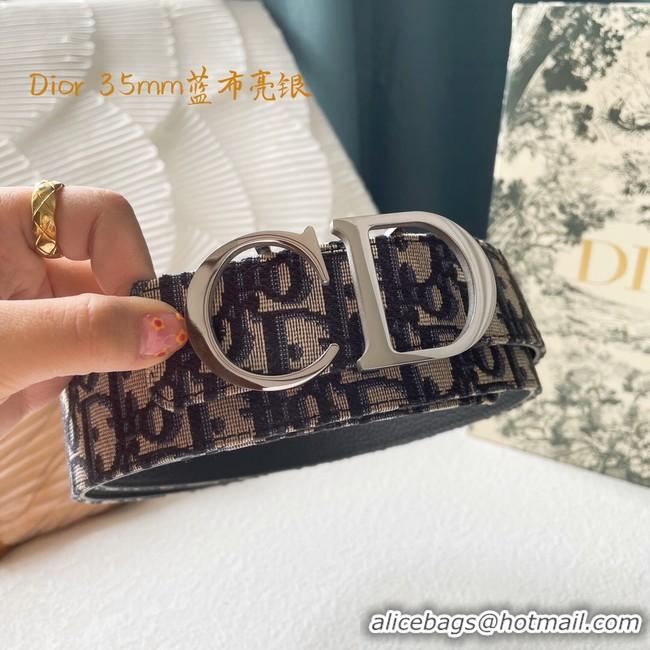 Purchase Dior calf leather 35MM BELT 2807