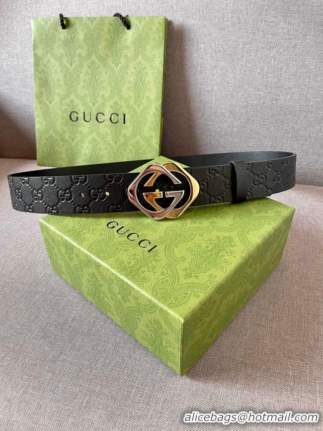 Low Cost Gucci Leather Belt 7104-12