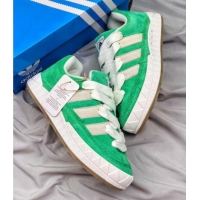 Good Quality Atmost x Adidas Adimatic Low Suede Sneakers Green 090701