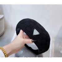Inexpensive Bottega Veneta Knit Beret Hat BV0126 Black 2022