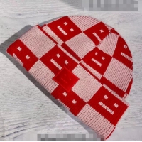 Super Quality Acne Studios Knit Hat 101954 Red 2022