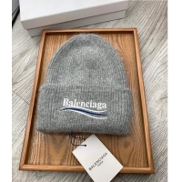 Good Product Balenciaga Knit Hat 1019118 Grey 2022