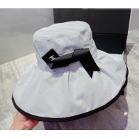 Buy Inexpensive Chanel Fabric Hat CH81707 White 2022