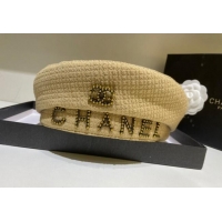 Traditional Specials Chanel Beret Hat 101990 Beige 2022