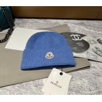 Popular Style Moncler Knit Hat 110902 Light Blue 2022