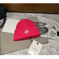 Promotional Moncler Knit Hat 110902 Dark Pink 2022