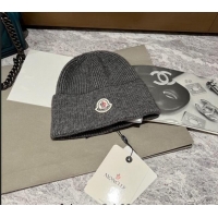 Unique Grade Moncler Knit Hat 110902 Grey 2022