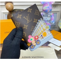 Reasonable Price Louis Vuitton PASSPORT COVER M81614 pink