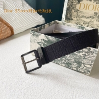 Duplicate Dior calf leather 35MM BELT 2802