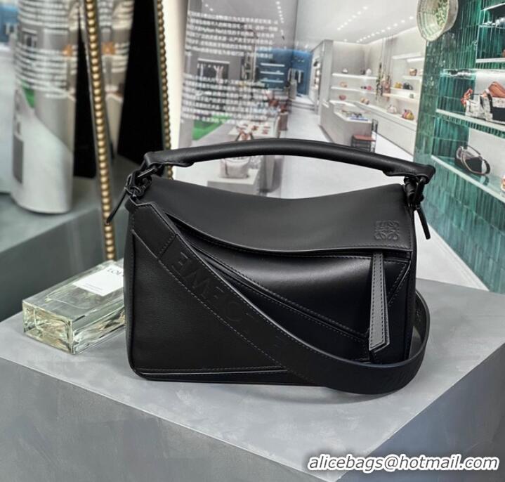 Good Product Loewe Puzzle Bag Leather 1310 black