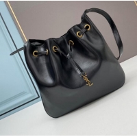 New Style SAINT LAURENT KAIA SMALL SATCHEL IN SHINY LEATHE Y208132 black