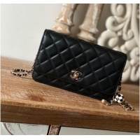 Good Product CHANEL WALLET ON CHAIN AP1450 BLACK